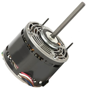 US Motors 8904 Motor 3/4 HP 1075 RPM, 115 V, 1 Ph, OAO, 3 Speed, 5.6 Frame, CCW Rotation from Lead End, Reversible, 6 Poles, Includes 15 MFD 370 VAC Run Capacitor, Model K055WPY1412012B