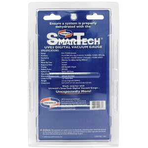 Uniweld UVG3 Vacuometro Digital Smartech con Pantalla Iluminada, Rango 0-15000 Micrones
Max presion 500psi, adaptador UVGA Incluido
Requiere 1 CR132AA Bateria (incluida)