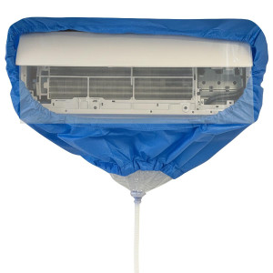 Appli Parts APCC-1218B Cleaning Cover Kit, Maintenance for Mini Split 1 - 1.5 Tons (up to 18,000 Btu) 2 ft 3 in to 3 ft 3 in length, 9 ft 2 in Drain Hose, with Support Plate and Box Packaging