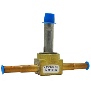 Copeland 047503 1/4 pulg ODF Extendido, Valvula Solenoide, 100RB 2S2, Pilot-operated, 2-vias, Normalmente Cerrada, MWP 680 psig, MOPD 550 psig, Temp Fluido 250 F