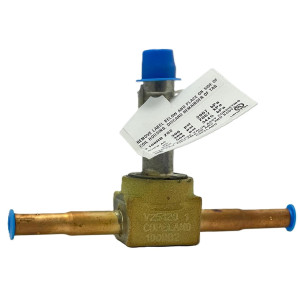 Copeland 047503 1/4 pulg ODF Extendido, Valvula Solenoide, 100RB 2S2, Pilot-operated, 2-vias, Normalmente Cerrada, MWP 680 psig, MOPD 550 psig, Temp Fluido 250 F