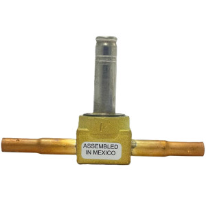 Copeland 047503 1/4 pulg ODF Extendido, Valvula Solenoide, 100RB 2S2, Pilot-operated, 2-vias, Normalmente Cerrada, MWP 680 psig, MOPD 550 psig, Temp Fluido 250 F