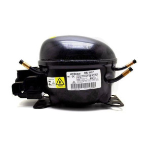 Embraco EMU40CLP1 1/8 HP R600a Fractional Refrigeration Compressor LBP 115/1/60 (V/Ph/Hz)