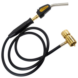 Appli Parts APHT-3SW Hand Torch With Hose and Igniter Lighter for Soldering Brazing with Map and Propane Fuel for plumbing air conditioning refrigeration and more
