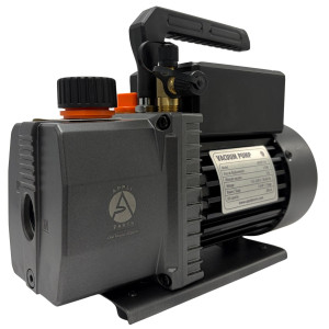 Appli Parts APVCP-313 1/4HP 115-220 V, 50/60 Hz Refrigeration Vacuum Pump 3.0 CFM 1 Stage for Heating Air Conditioning and Refrigeration Systems for Home and Auto Applications