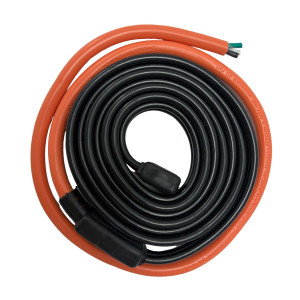 Appli Parts APDH-HB6-1 Resistencia 120 V, 42 W, 1.8 m, de Cable Sumergible para tuberia de drenaje de Cuarto Frio o Cava Congelador