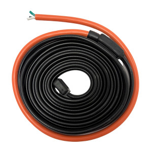Appli Parts APDH-HB18-1 Resistencia para Tuberia y Drenaje 120 V, 126 W, 5.5 m, Cable Calefactor Anticongelacion para Cuarto Frio, Cava, Congelador y Refrigeracion, 7 W/ft