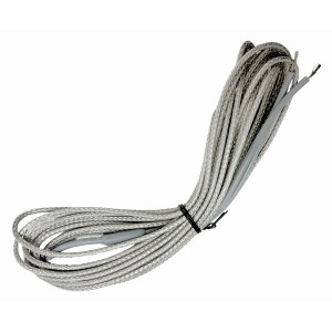 Appli Parts APDH-HA24-1 Anti-Condensation Heater 110 V, 168 W, 24 ft, Flexible Braided Aluminum Heating Cable for Cold Room, Walk-In Cooler and Freezer Door Frames, 7 W/ft