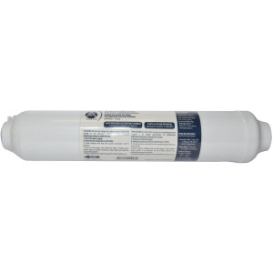 Appli Parts APWF-100 Filtro de Agua en Linea con conexion de 1/4 de pulg (Conectores no incluidos) vida util de 2500 galones o de 6 a 12 meses, para presiones entre 30 y 125 PSI