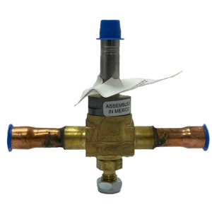 Copeland 049163 1/2 pulg 200RB 4T4, Valvula Solenoide de 2 vias, Normalmente Cerrada, Operada por Piloto