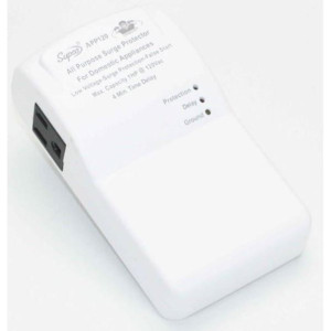 Supco APP120 Protector de Voltaje 115v/60hz 448Joules 
Min Voltaje 90 VAC
Max 1 HP 
Tiempo Reconexion 4 mi +/- 1 min