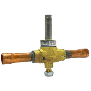 Copeland 049165 5/8 pulg Soldable Valvula Solenoide.200RB 5T5, Valvula de 2 vias, Normalmente Cerrada, Operada por Piloto