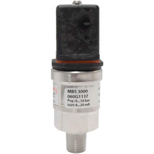 Danfoss 060G1137 Transductor de Presion MBS 3000 0-16 Bar 1/4 pulg NPT Plug