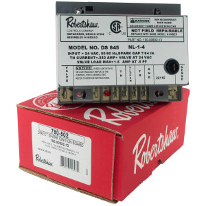 Robertshaw 780-502 Ignition Module Intermittent Pilot 24V Direct Spark Ignition DS 845 

