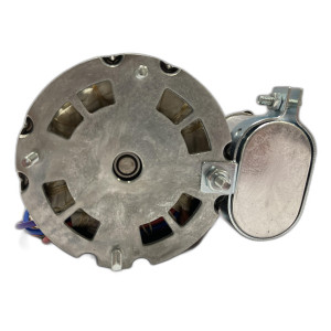 US Motor 9664 1/12-1/20Hp 1550 rpm, 4 polos, 1 eje, Cerramiento, OAO 3.3 pulg diametro, Reversible, 115V/230V/50/60Hz/1Ph 10.42cm carcaza, eje, 6.25cm
