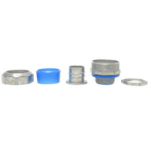 MA-Line MA-E75 3/4 in, Metallic, Straight Liquid Tight Connector