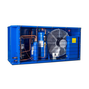 Danfoss OP-HJZ036D40N Condensing Unit Microchannel Coil 3HP MBP 230V/1Ph/60Hz R134a,R404A,R448A,R449A,R452A,R513A POE Oil 1 Fan Enclosure with Reciprocating Compressor MTZ36-1 115N0339


