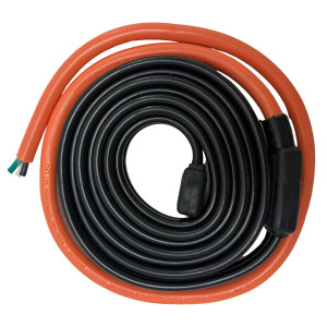Appli Parts APDH-HB9-1 Resistencia para Tuberia y Drenaje 120 V, 63 W, 2.7 m, Cable Calefactor Anticongelacion para Cuarto Frio, Cava, Congelador y Refrigeracion, 7 W/ft