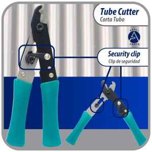 Appli Parts APT-TC157 Capillary Tube Cutter for Copper, Aluminum, steel, PVC and other soft metal pipe for Professionals and DIY applications