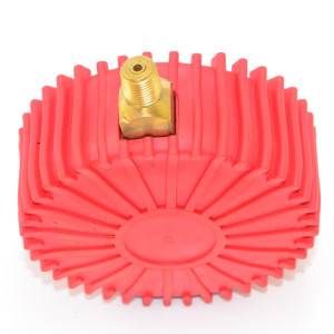 Uniweld G429ND Esfera de Manometro Roja Alta R410/R22/R404/R134