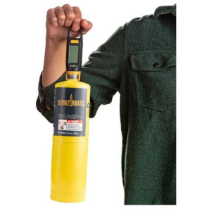 Bernzomatic Balanza Digital Medidor Combustible 423678
Compatible con cilindros desechables con conexion CGA600, Inluyendo combustibles de 14oz y Propano Camping gas de 16oz