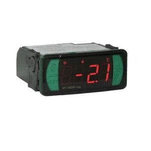 Full Gauge MT-512EL Log Controlador Electronico Refrigeracion para Conservacion. 1 Sensor, 1 Salida, 12/24V, Compatible con Sitrad
