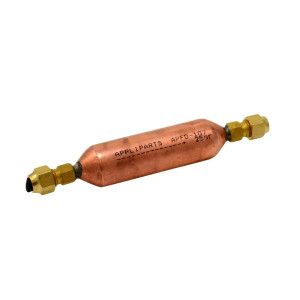 Appli Parts APFD-107 10 unidades de Filtro Secador de Cobre Roscable con conexion 1/4 x 1/4 pulg 25 gramos, para uso en sistema de refrigeracion y aire acondicionado