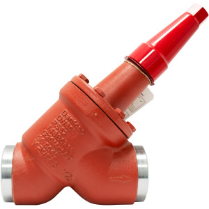 Danfoss 148B5931 Shut-off Valve, SVA-S 80, Butt weld, 3 in connections, Max Working Pressure 754 psig, Cap