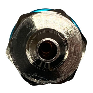 Appli Parts APQC-134K kit R134a de adaptador de acoplamiento rapido para carga de aire acondicionado automotriz incluye conexiones de presion de grado profesional recto alto y bajo de 1/4 pulg
