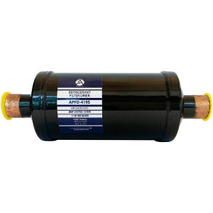 Appli Parts APFD-419S Filtro Secador 1-1/8 pulg para linea Liquido para Sistemas de Refrigeracion y aire acondicionado 419S ODF Soldable Universal Unidireccional 267mm Largo 95mm Ancho