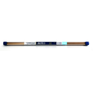 Soldadura Plata Lucas 5% 20" (Precioxlbs) 28xlbs (Tubo 28) - 0.125"X.050"X20" 95060