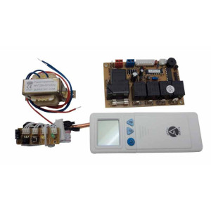 Appli Parts APCB-213A Universal Air Conditioning Control Board 220 V with 3 Fan Speed, 1 Temperature Sensor 