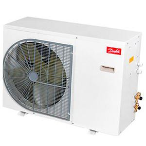 Danfoss Unidad Condensadora 1.5HP 230V/3Ph/60Hz R134, R404, R448, R449, R452, R513 MBP Slim Pack HPZP019D20Q 1 Ventilador con Compresor Reciprocante MTZ19-3 60dB 115F0601

