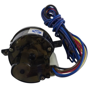 Appli Parts 83015 Timer Lavadora 6 Cables, 15 minutos y base inclinada, DXT-15SF-5, remplazo para multiples marcas incluyendo LG, Daewoo, Nisato, Daka, Sankey, Pulley, Hitachi, Hoover y otras