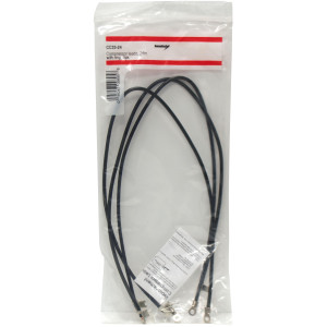 Diversitech CC33-24 Cable para Compresor, 10 AWG, Conneccion a Tope, Coneccion Rapida 1/4 pulg Bandera, 24 pulg de largo, 3 piezas