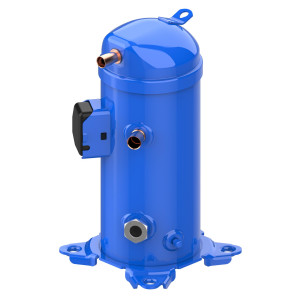 Danfoss MLZ019T1LT9A 2.5 HP MBP Refrigeration Scroll Compressor 208-230/1/60 (V/Ph/Hz) R404,R22,R134,R448,R507, Rotolock Connections, 121L8719, 121L8718
