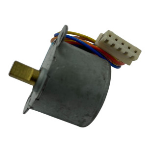 Motor 24BYJ48 4 Phase 5 Wire 12V DC Stepper Motor Universal Air Conditioner Replacement Fan Motor Reduction Gear Motor 