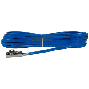 Danfoss 097U0063 Temperature Sensor AKS 11, PT1000, -40 to 212 F, Class B Blue, 8.5 m, IP 67