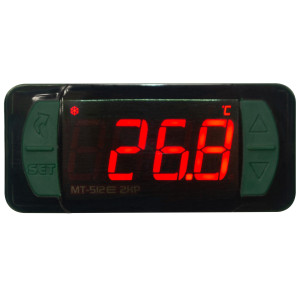Full Gauge MT-512E 2HP Electronic Control for Cooling and Heating applications. 1 Sensor, 1 Outlet, 110/220V