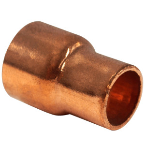Appli Parts AP-R012038 1/2x3/8 in Reducing Bushing Copper pipe fittings C x C Sweat connections for refrigeration, air conditioning and plumbing applications ACR and Type L copper pipe