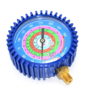 Uniweld G430ND Esfera de Manometro Azul Baja R410/R22/R404/R134