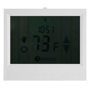 Onezone Wireless Thermostat Battery Powered Duct Zone Damper 6" Onezone06tw