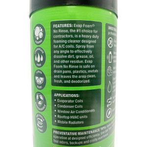 Nu-Calgon 4171-75 Evap Foam No Rinse 18oz