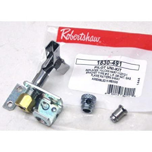 Robertshaw Pilot Uni-Kit 1830-491 Bracket Type 10 LP or Natural Gas
Replaces: Vulcan Hart 112212-1 Hobart Corp 412212-1 UNI-LINE 64111
