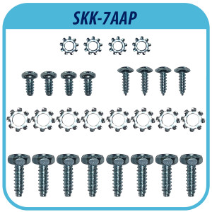 SKK-7A Appli Parts Kit de Montaje para Lavadora Secadora Samsung de 27 pulg Carga Frontal, Modelo SKK-7AAP, compatible con SKK-7A, SK-5A Y SK-5AXAA