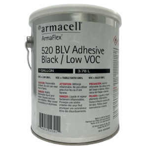 Armaflex 520 BLV Adhesive, Black / Low VOC, 1 Gallon, 3.78 L, AAD520006B