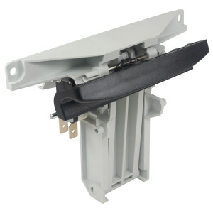 Whirlpool WPW10130695 Genuine OEM Dishwasher Door Latch And Handle Assembly 
Fit: W10130695 WPW10130696 W10130695 WPW10130694 W10130694 W10130696 99002577 99002578 99002579