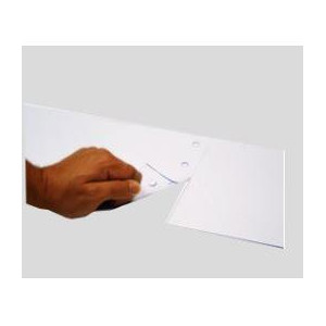 Pvc Quickstrip - Anti-Insect Yellow Durarib Clearway 8"X0.072"X150ft / 96" Strip -10+150f / -23+65c