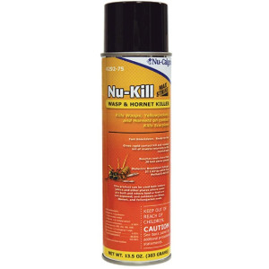 Nu-Calgon 4292-75 Kill Max Strike Wasp. It instantly and effectively kills wasps, hornets, yellow jackets, and scorpions.