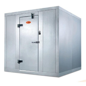 Oyon Walk-In Cooler With Floor, Door Location: W (8ft W X 12ft L X 7ft-7in H)